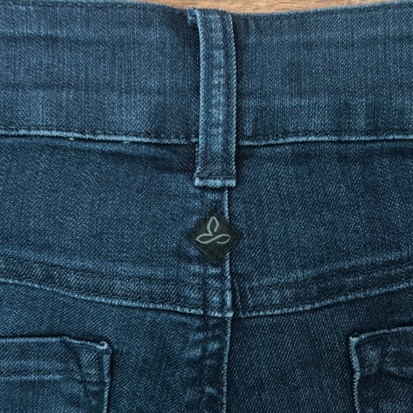 Prana Carlotta Cropped Mid Rise Stretch Skinny Jeans, Size 8 ~ EUC - Picture 7 of 8